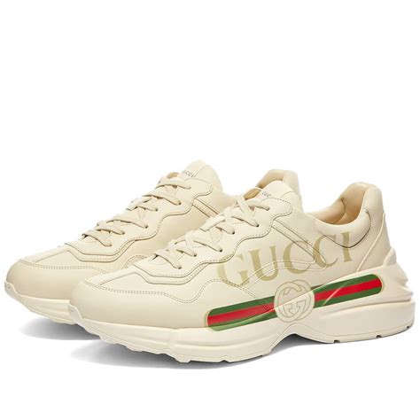 gucci python scarpe|gucci rhyton sneakers women.